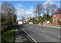 Looking along Durham Road Lanchester