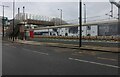 Docklands Railway Wall in Silvertown