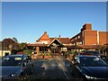 Carpark and entrance to Barton Grange Hotel, Barton