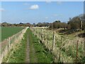 Footpath along the railway