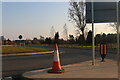 Roundabout on the Chipping Warden Bypass