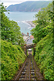 SS7249 : Lynton : Cliff Railway by Lewis Clarke
