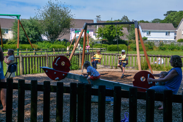 Barnstaple : Westacott Play Area © Lewis Clarke :: Geograph Britain and ...