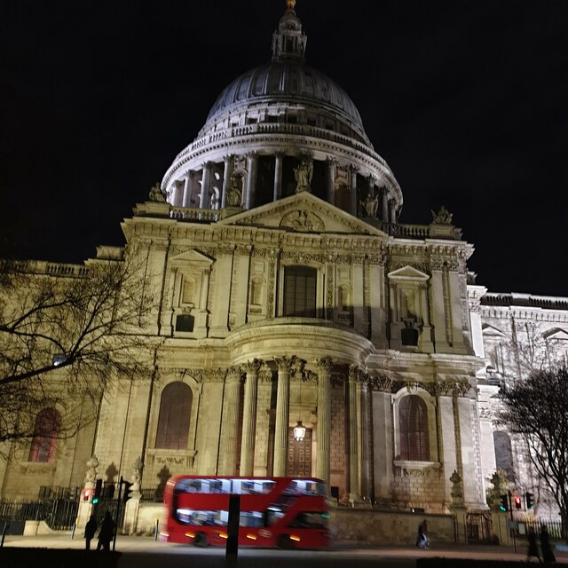St. Paul's Cathedral at Night