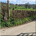 Non-standard road sign, Harescombe