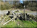 SK2364 : Step stile and fingerpost by Ian Calderwood