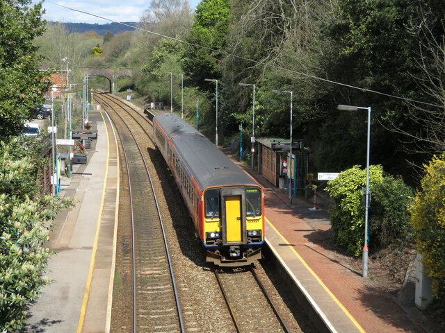 Class 153s at Llanishen © Gareth James :: Geograph Britain and Ireland