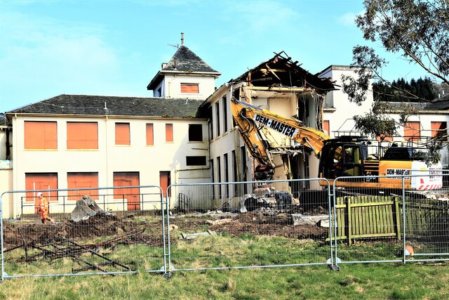 Demolition of Warren Park - Largs