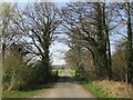 Roadway to Lower Hexgreave Farm