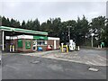 BP filling station at Stirling Services