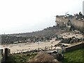 Small bay and beach on Pettycur Road