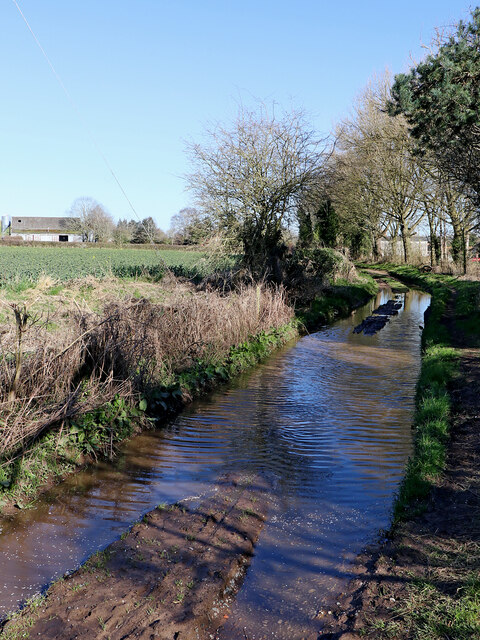 Wet bridleway near Mose in Shropshire © Roger D Kidd cc-by-sa/2.0 ...