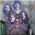 SP0786 : When rock was young: Black Sabbath mural, Rea Street by A J Paxton