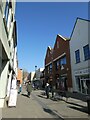 Shoppers in Bury Street