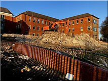 H4672 : Demolition, Tyrone County Hospital, Omagh by Kenneth  Allen