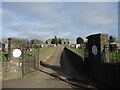 Entrance to Avon View Cemetery from Blackswarth Road