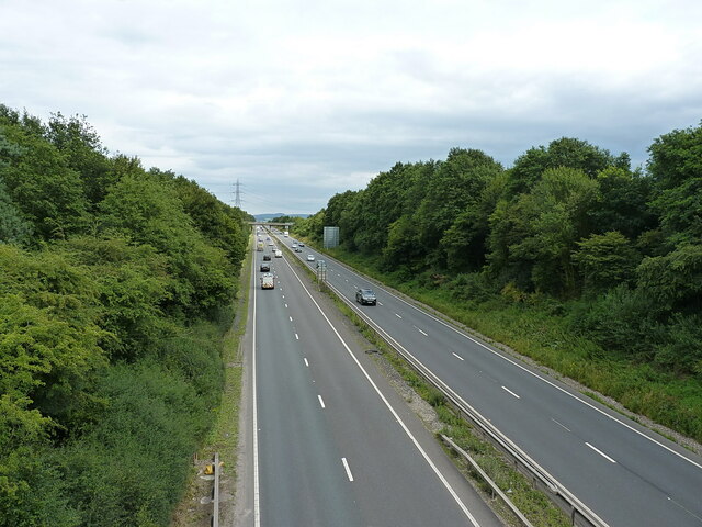 A5 dual carriageway towards Telford © Richard Law cc-by-sa/2.0 ...