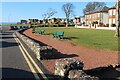 Largs seafront at Broomfield Crescent