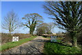 Church Lane entering Welby from the south