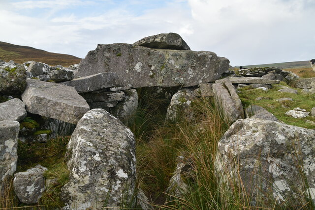 Cloghanmore Megalithic Tomb © N Chadwick :: Geograph Ireland