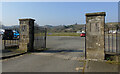 King George V Playing Fields gates, Rothesay