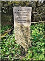 Writtle commemorative parish boundary stone