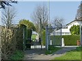 Footpath crossing Rookwood Road