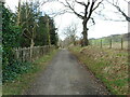 Track above Kilsyth