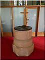 Inside All Saints, Marcham: font