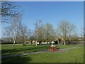 Didcot War Memorial Gardens: late March 2022