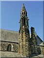 SE3134 : St  Stephen & St Agnes church, Stoney Rock Lane - bell tower by Stephen Craven