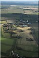 Oaklands Hotel and area, Irby upon Humber: aerial 2022