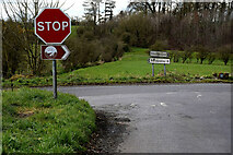 H5767 : Road junction, Cloghfin by Kenneth  Allen