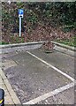 Motorcycle parking area, New Inn, Torfaen