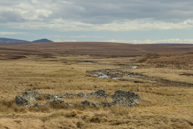Sheepfold by the River Skinsdale, Sutherland