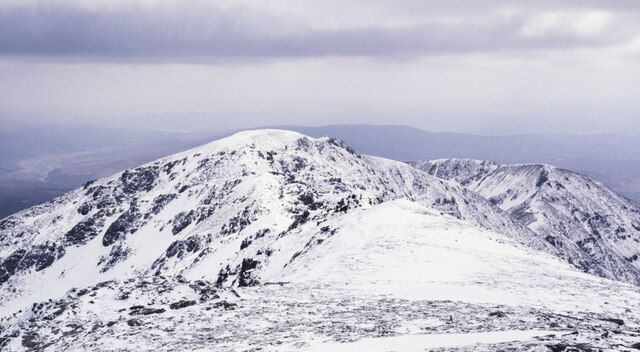 Ridge heading south from summit of Ben More Assynt