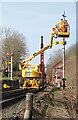 SO7975 : Severn Valley Railway - watch out there's a steam crane about! by Chris Allen
