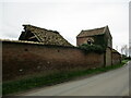 Derelict farm buildings, Langton