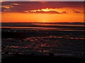 SD4464 : Morecambe Bay sunset by Gerald England