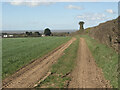 Bridleway towards Kenfig from Heol-y-Broom