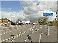 New cycle lane on Holbeck Moor Road