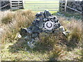 Stones by the Pennine Way near Mount Pleasant