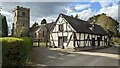 St. James church and Church Cottage (Colwall)