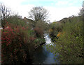 Bradford Beck seen from Poplar Road, Shipley