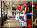 SD8912 : Rochdale Fireground, The Appliance Room by David Dixon