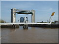 TA1028 : Hull - Millennium Bridge and the tidal surge barrier  by Chris Allen