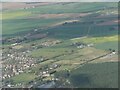 Northwards towards the sea from North Somercotes Warren: aerial 2022