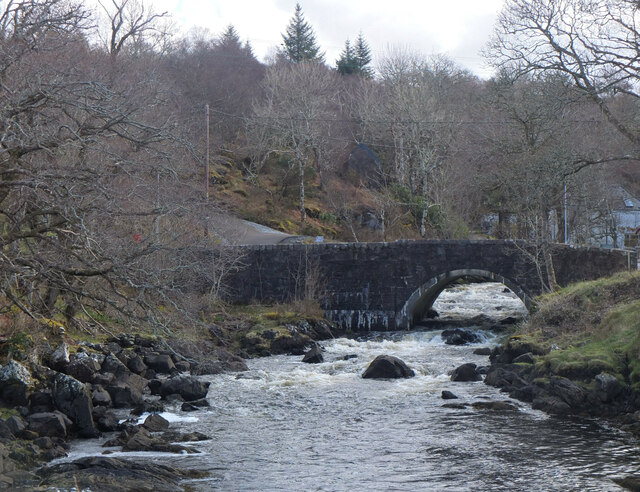 Bridge Over The Culag River, Lochinver © Jim Barton :: Geograph Britain 