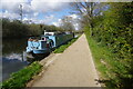 Canal boat Slow Escape, Grand Union Canal