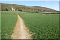 SO7740 : Farmland at Little Malvern by Philip Halling